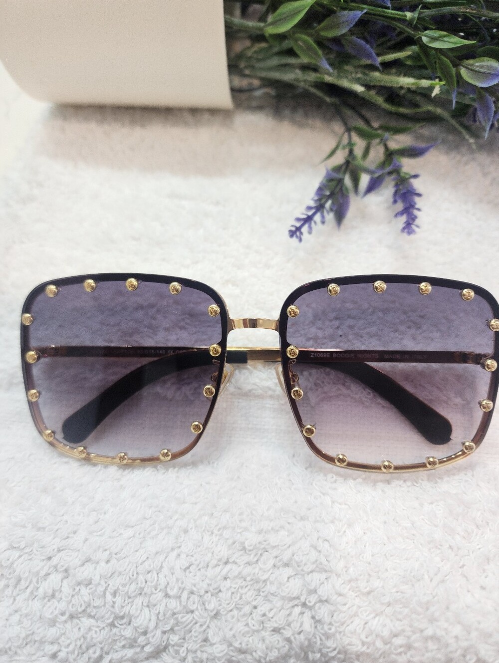 Gold Frame Women's Sunglasses - Designer Style